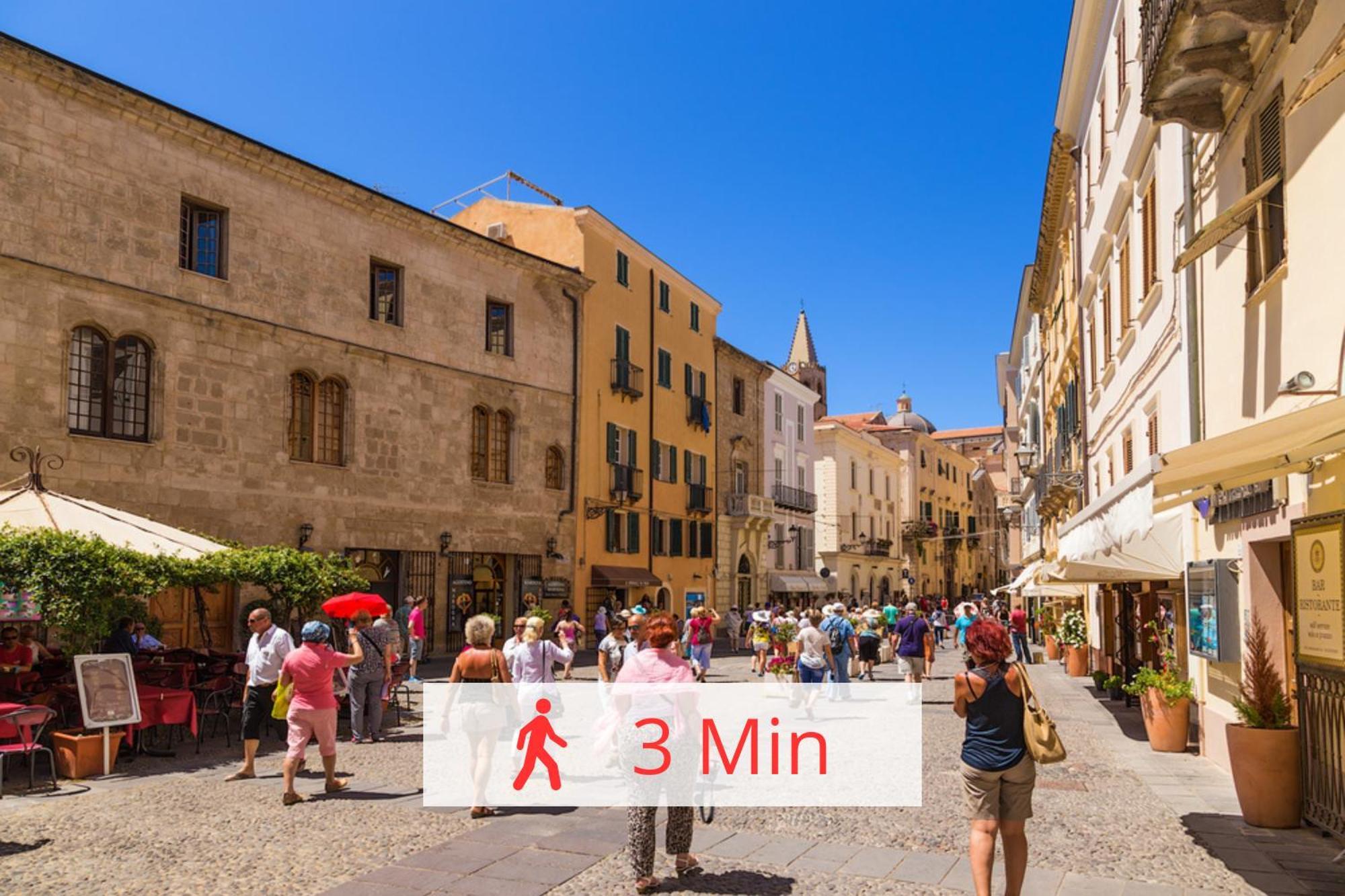 Centro Storico - Fronte Mare - Aquasale Apartment Alghero Dış mekan fotoğraf